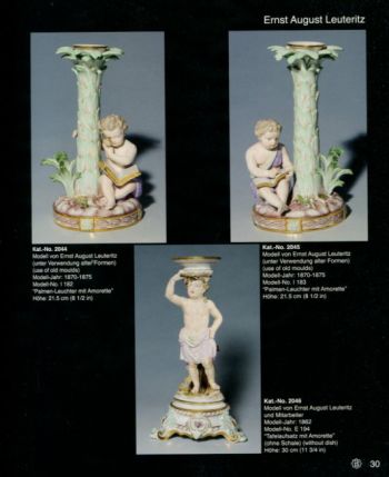 Supplement. Meissen Figures. Model Numbers A 1 - Z 99. The Art of Meissen - Figures. Model Numbers A 100 - Z 300